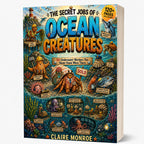 The Secret Jobs of Ocean Creatures For Kids Aged 6 to 10: An Illustrated Fun Animal Encyclopedia To Learn About Nature (8.5 x 11 inch Full-Color) - Claire Monroe Books