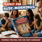 1-Min Systematic Theology Family Devotional: 88 Concepts towards Knowing God, Building Christian Faith and Understanding the Bible (6 x 9 inch B&W) - Claire Monroe Books