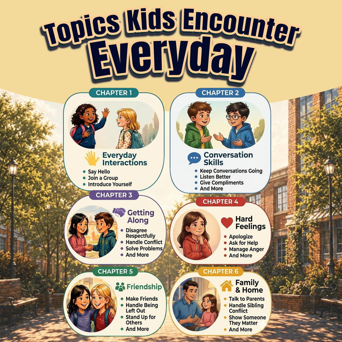 What Can I Say: The Words Every Kid Actually Needs (8.5 x 11 inch Full-Color) - Claire Monroe Books