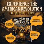 Unstoppable Americans: 20 Revolutionary Heroes Every Young American Should Know (8.5 x 11 inch Full-Color) - Claire Monroe Books
