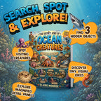 The Secret Jobs of Ocean Creatures For Kids Aged 6 to 10: An Illustrated Fun Animal Encyclopedia To Learn About Nature (8.5 x 11 inch Full-Color) - Claire Monroe Books