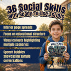 What Can I Say: The Words Every Kid Actually Needs (8.5 x 11 inch Full-Color) - Claire Monroe Books