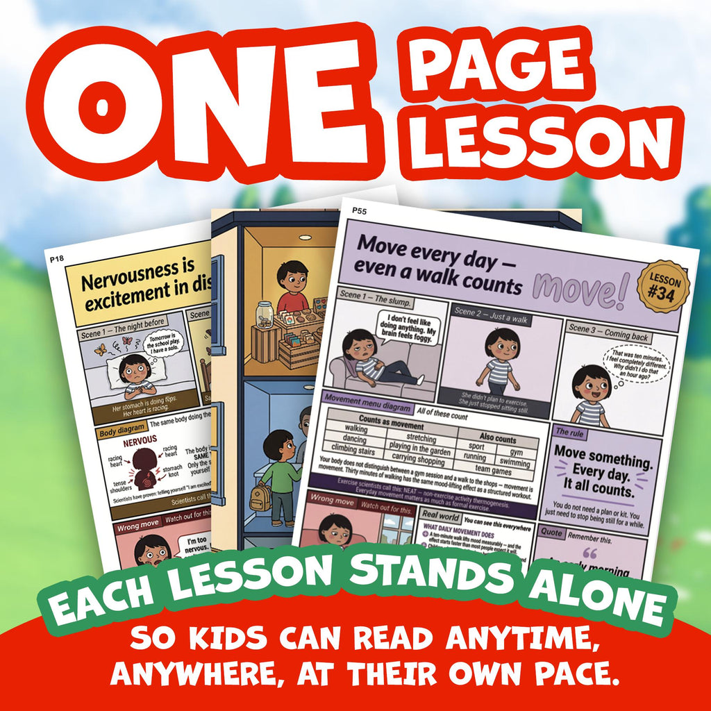 The Picture Playbook of Life Lessons For Kids Aged 6 to 10: 88 Things Worth Knowing Before You Grow Up (8.5 x 11 inch Full-Color) - Claire Monroe Books