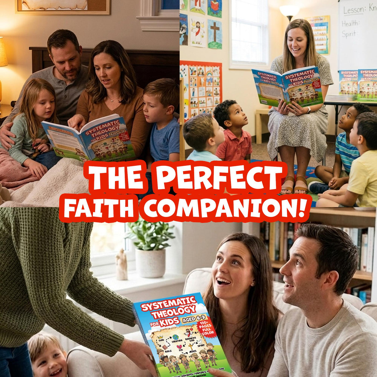 Systematic Theology for Kids: 88 Concepts to Know God & the Bible (Ages 6-9, Full Color) - Claire Monroe Books
