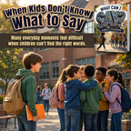 What Can I Say: The Words Every Kid Actually Needs (8.5 x 11 inch Full-Color) - Claire Monroe Books