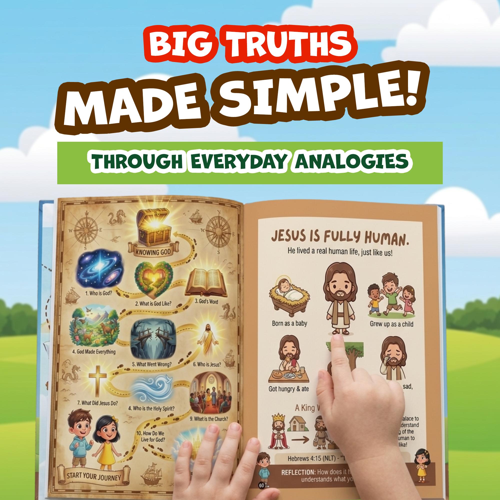 Systematic Theology for Kids: 88 Concepts to Know God & the Bible (Ages 6-9, Full Color) - Claire Monroe Books