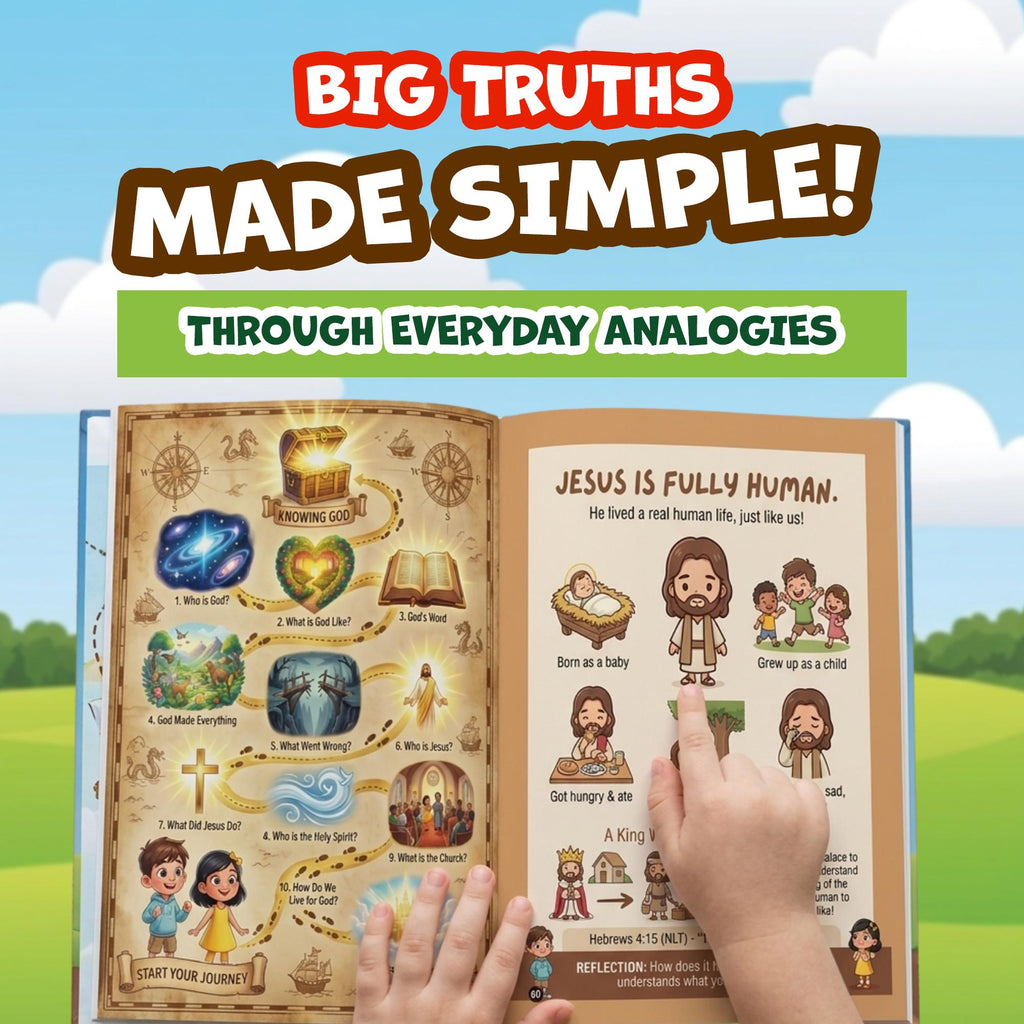 Systematic Theology for Kids: 88 Concepts to Know God & the Bible (Ages 6-9, Full Color) - Claire Monroe Books