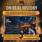 Unstoppable Americans: 20 Revolutionary Heroes Every Young American Should Know (8.5 x 11 inch Full-Color) - Claire Monroe Books