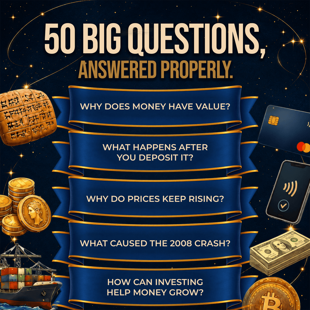 How Money Actually Works: A Guide to Financial Literacy, Investing, Economics and Smart Money Skills for Kids Aged 8-12 (8.5 x 11 inch Full-Color) - Claire Monroe Books